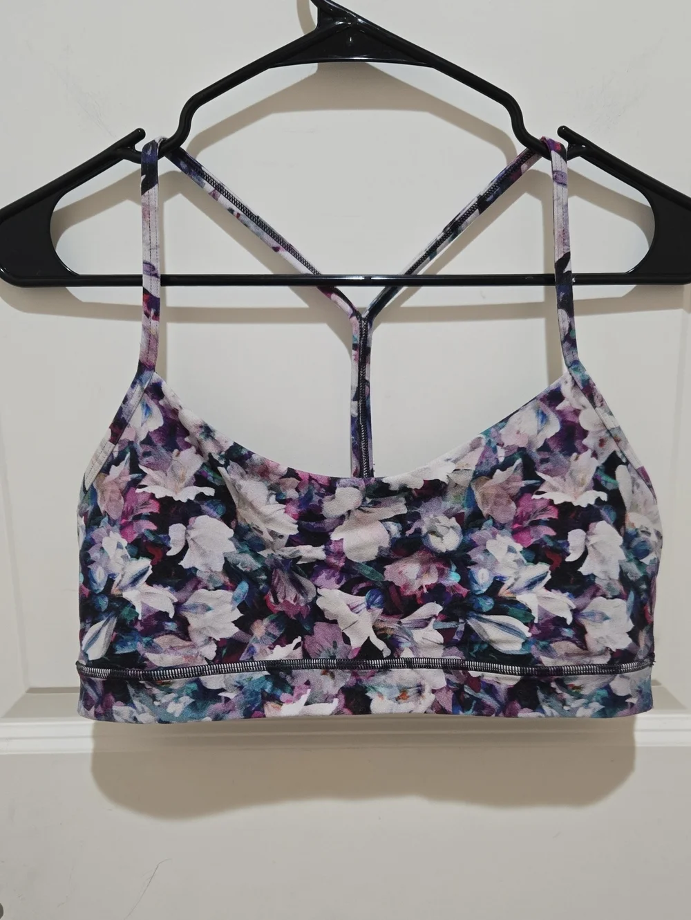 lululemon athletica Floral Strappy Sports Bra